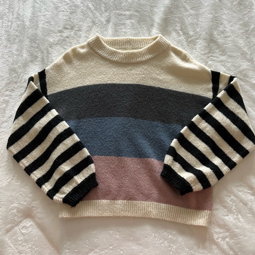 E&M Dry Goods Striped Sweater